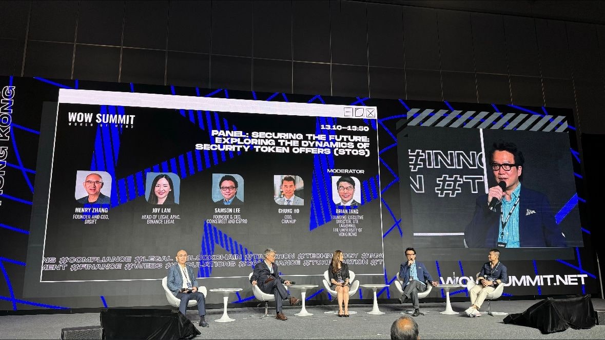 Panel Discussion On Security Token Offers (STOs) At WOW Summit 2024